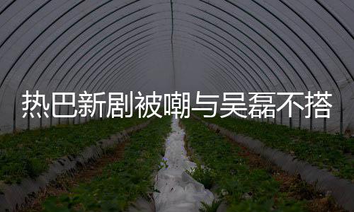 被嘲本人新剧与吴才2回应热巴搭 0多我磊不岁
