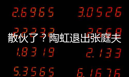 陶虹退出行列传媒张庭公司股东夫妇了散伙